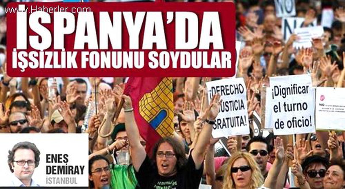 İspanya\'da İşsizlik Fonunu Soydular