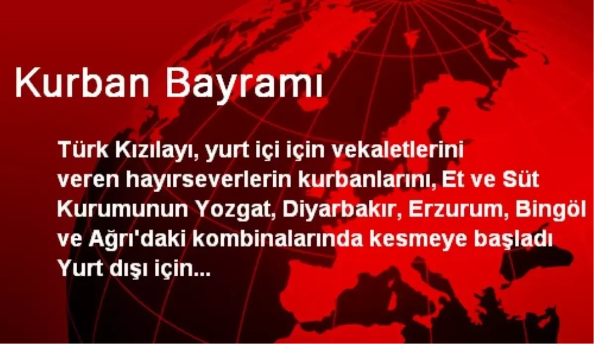 Kurban Bayramı