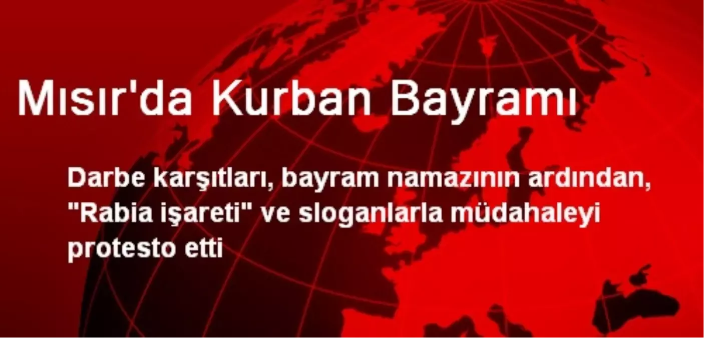 Mısır\'da Kurban Bayramı