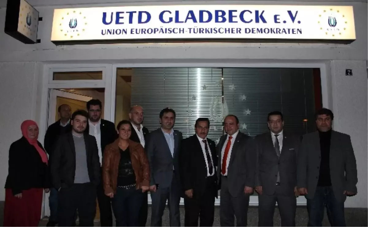 Uetd Gladbeck Yeni Ofisine Taşındı