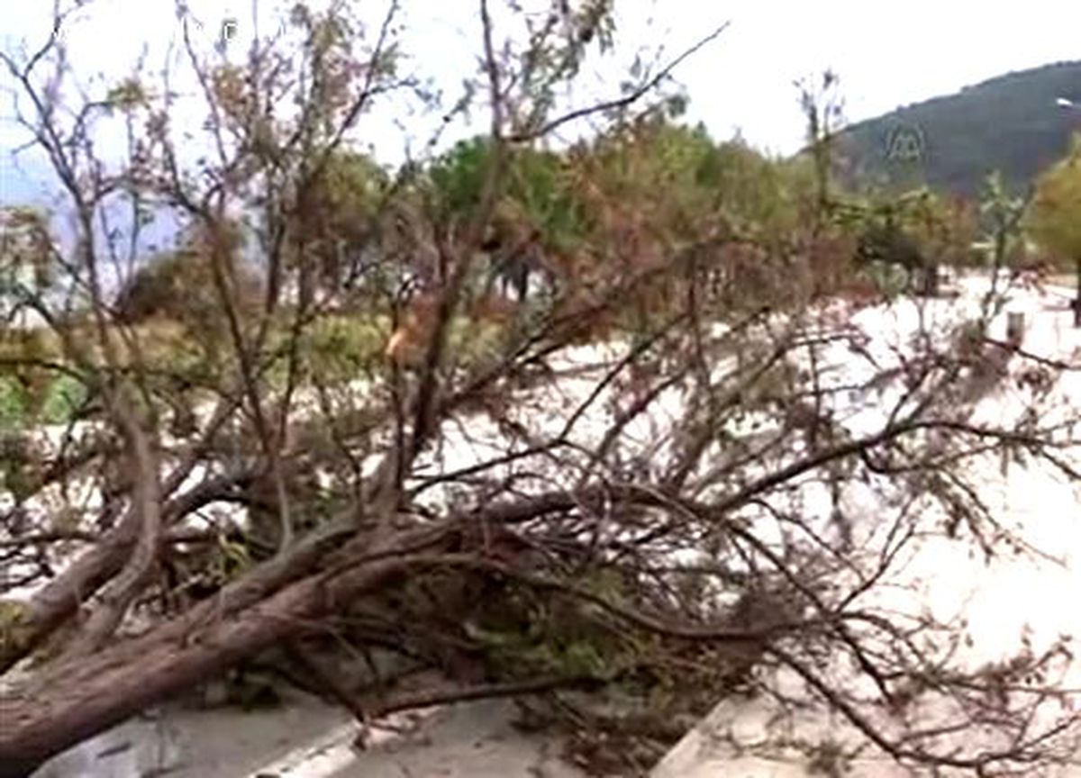Çanakkale\'de şiddetli yağış