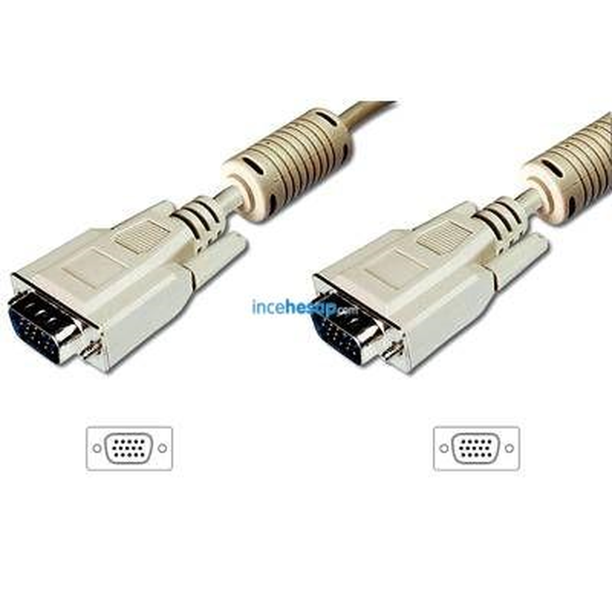 Digitus Ak-310100-018-E - Vga Monitör Kablosu -1.80 Metre