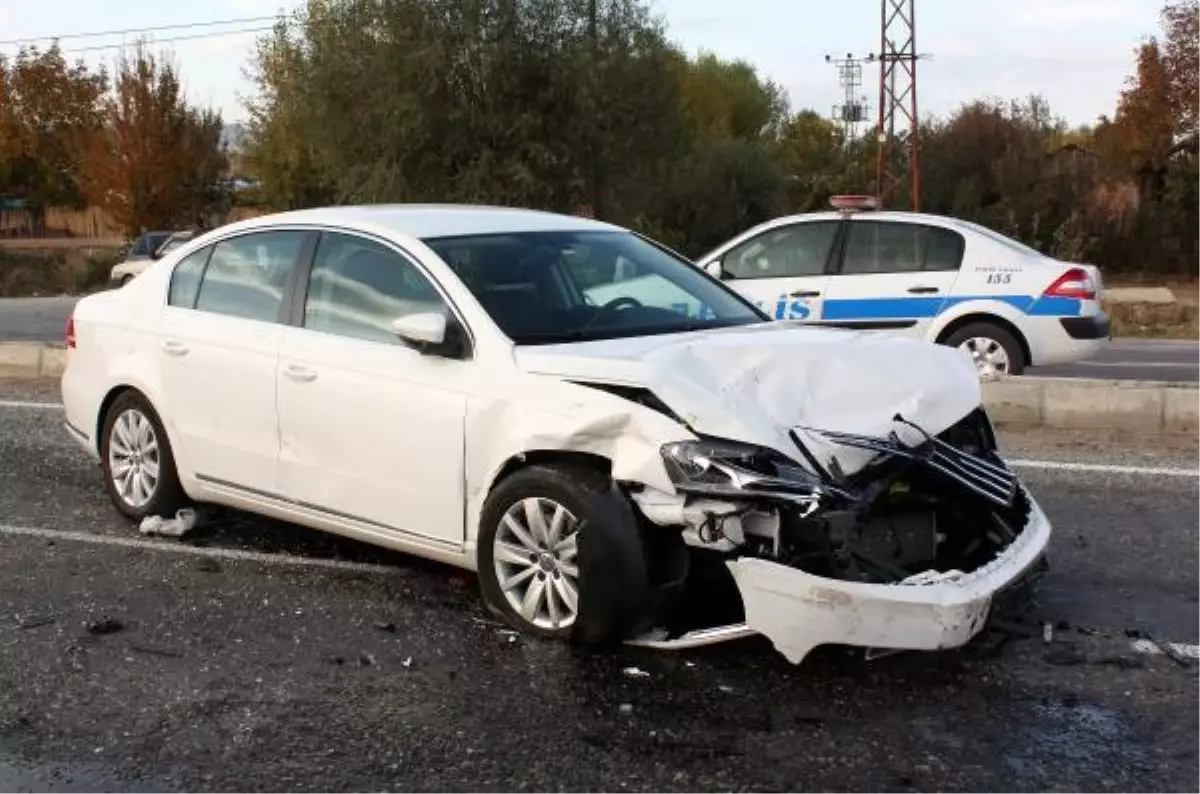 Kastamonu -Taşköprü Yolunda Kaza: 4 Yaralı