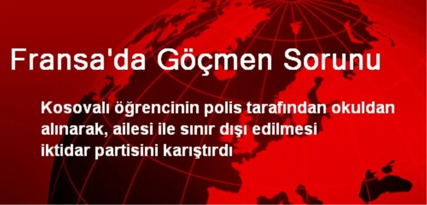 Fransa\'da Göçmen Sorunu