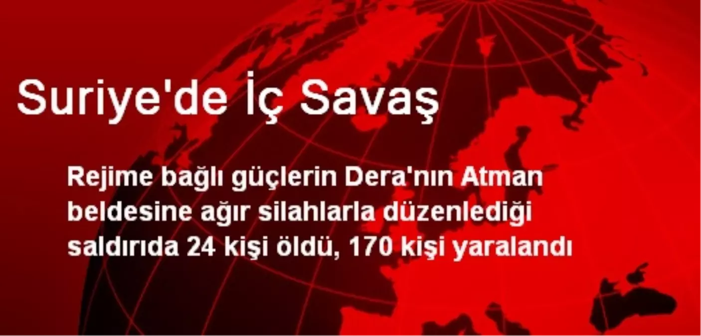 Suriye\'de İç Savaş