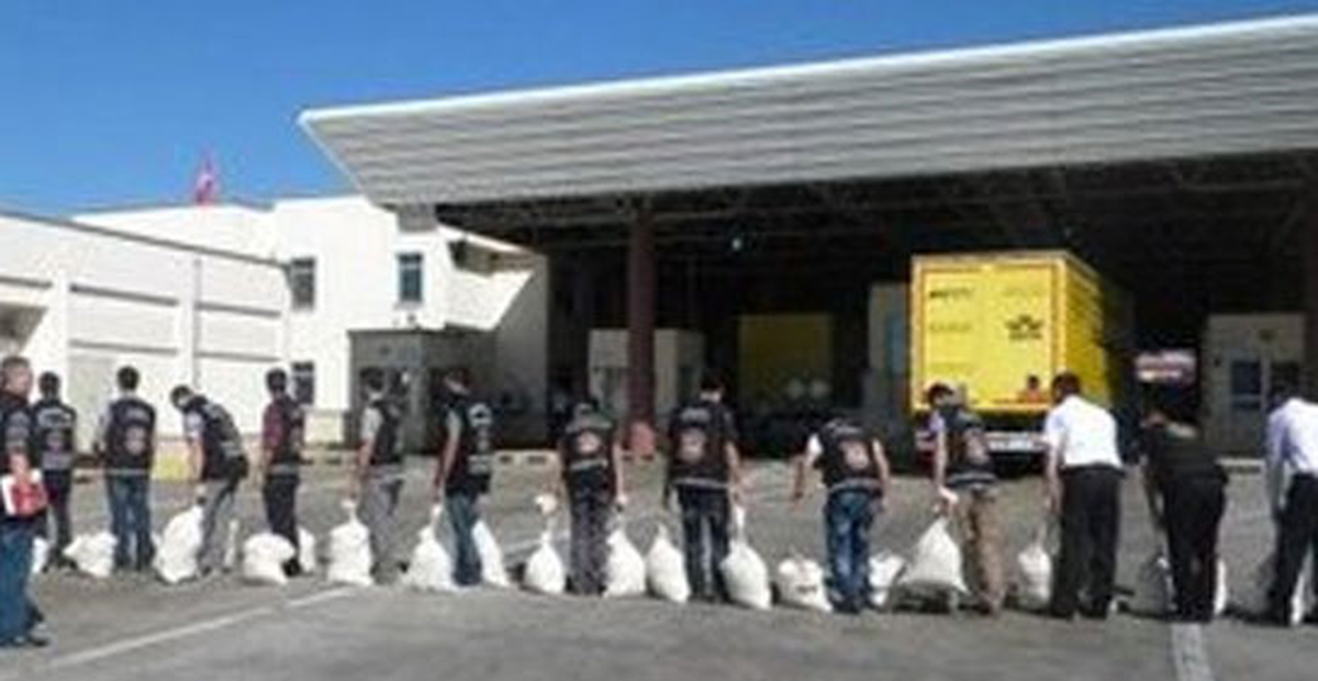 Rekor Uyuşturucu Edirne Adliyesi\'ne Getirildi