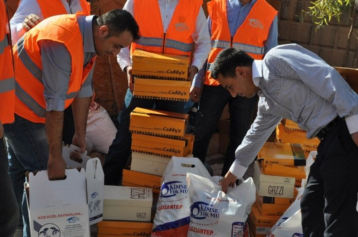Silopi\'de 800 Aileye Kurban Eti Yardımı Yapıldı
