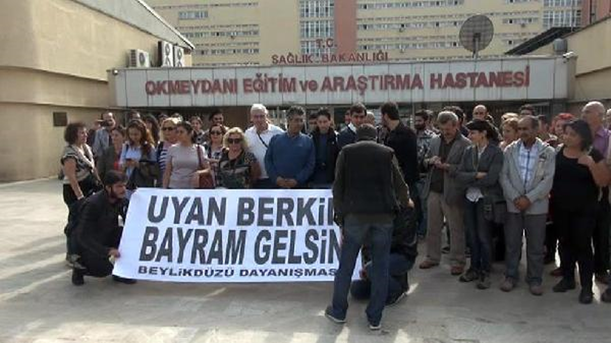 Taksim Dayanışması, Berkin Elvan\'ın Ailesini Hastanede Ziyaret Etti