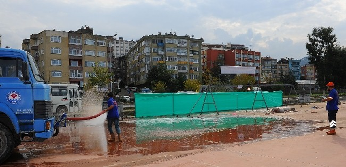 Trabzon Belediyesi\'nden Bayram Mesaisi