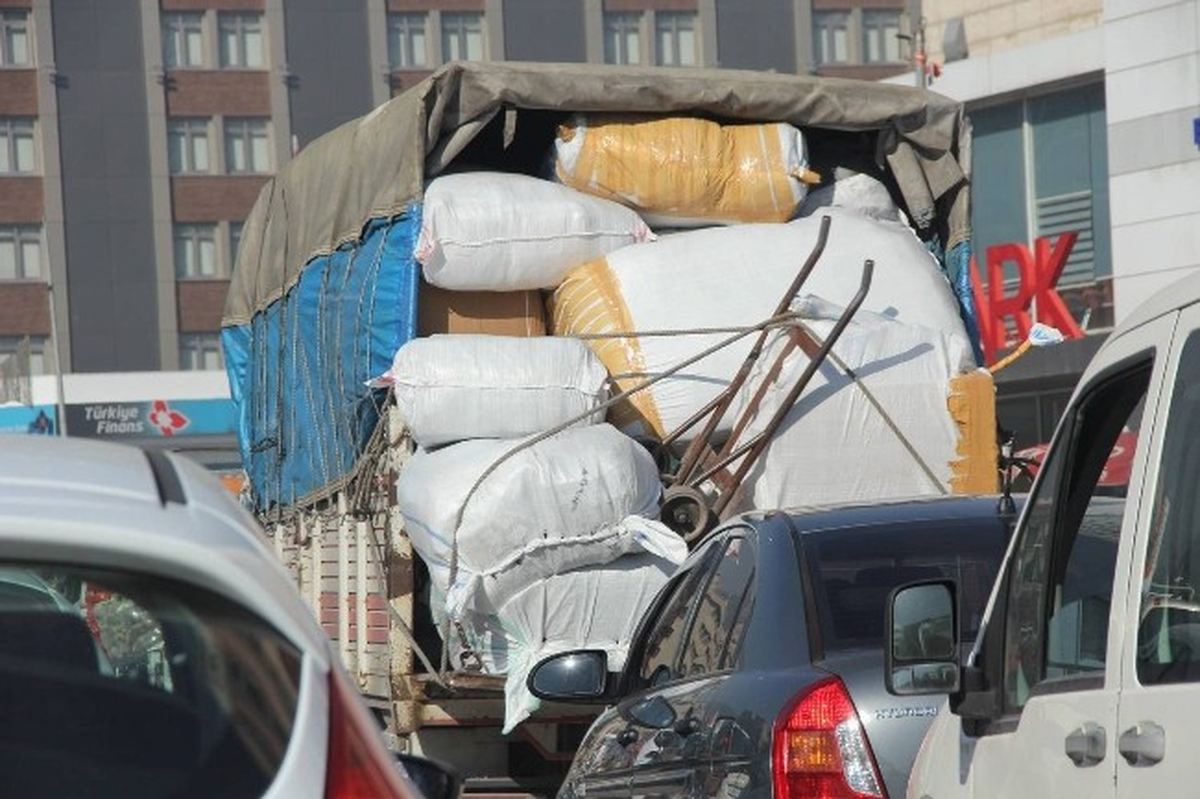 Trafikte Korkutan Görüntü