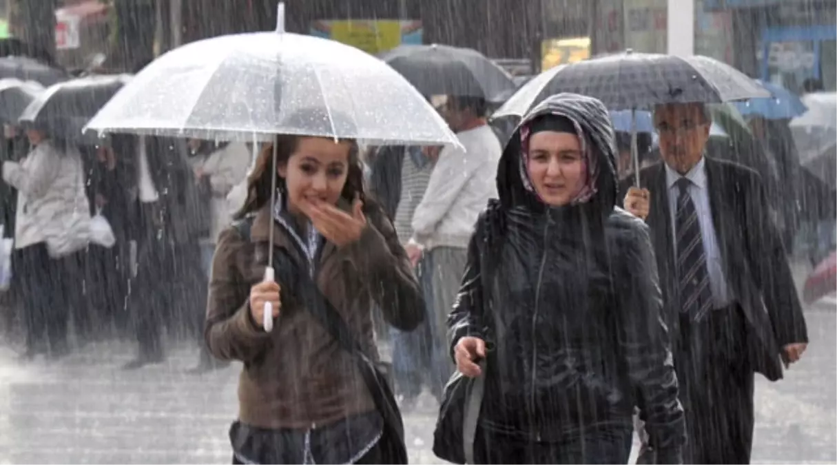 Yurdun Batı Kesimleri Yağışlı Havanın Etkisine Girecek