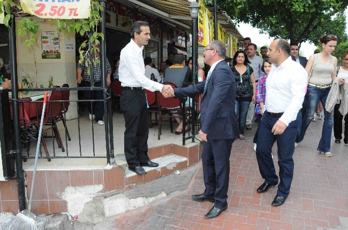 Başkan Altungün, Esnaf Ziyaretlerine Devam Etti
