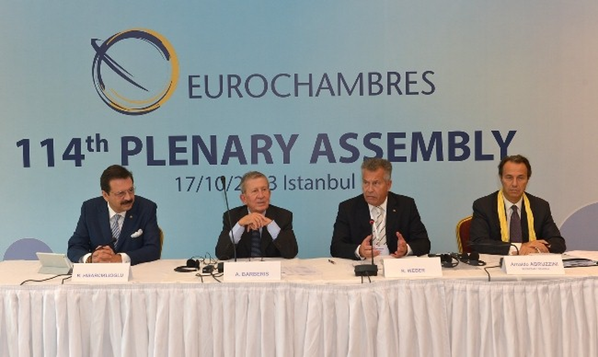 Hisarcıklıoğlu, Yeniden EUROCHAMBRES Başkan Yardımcısı Oldu