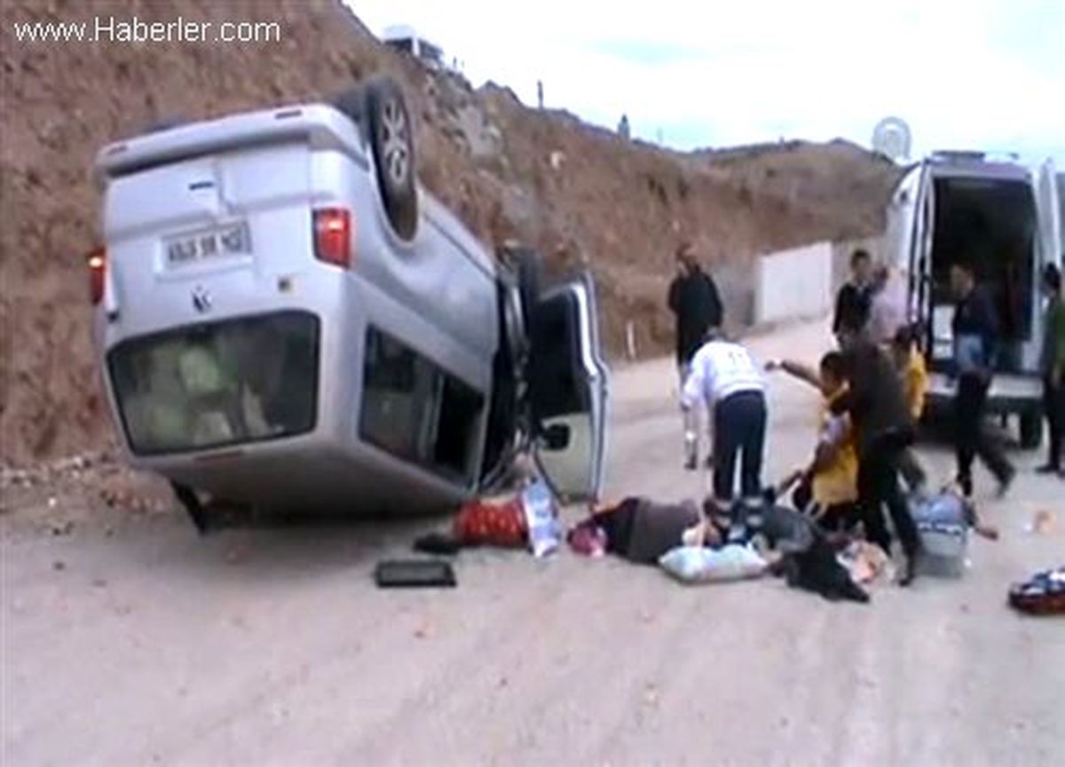 Trafik kazası: 6 yaralı