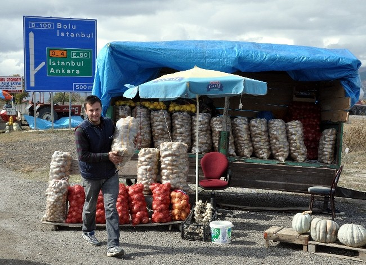 Bolu\'da Patates Satışlarında Bayram Bereketi Yaşanıyor