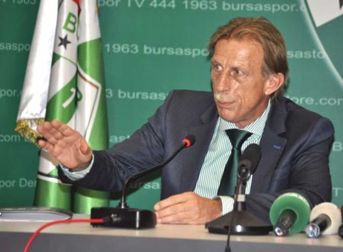 Bursaspor Teknik Direktörü Daum\'un basın toplantısı