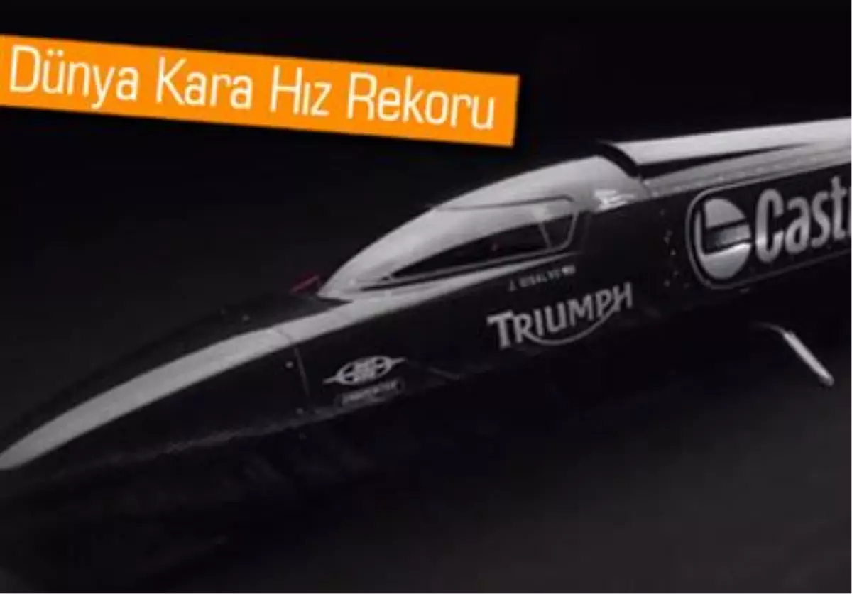 Dünya Hız Rekorunu Bu Araç Kıracak