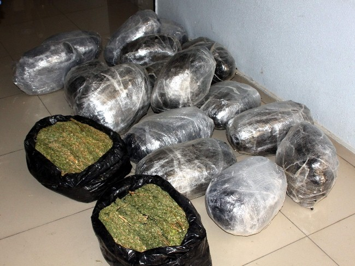 Gaziantep Polisi 55 Kilo Esrar Ele Geçirdi