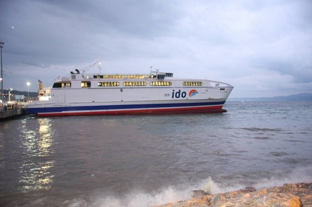 İdo Feribotu Hava Muhalefeti Nedeniyle Yenikapı'ya Geri Döndü