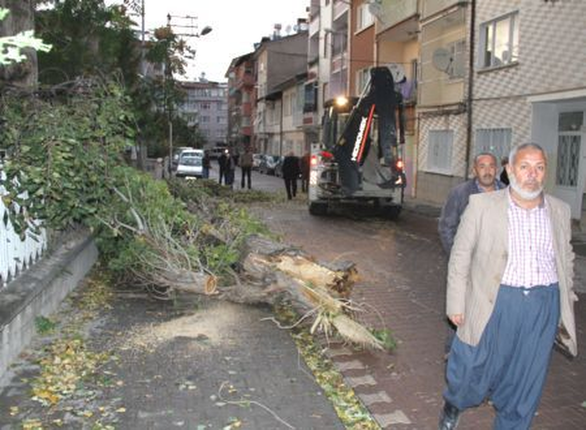 Malatya\'da Şiddetli Rüzgar