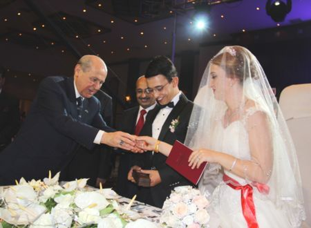 MHP Lideri Bahçeli Nikah Şahidi Oldu