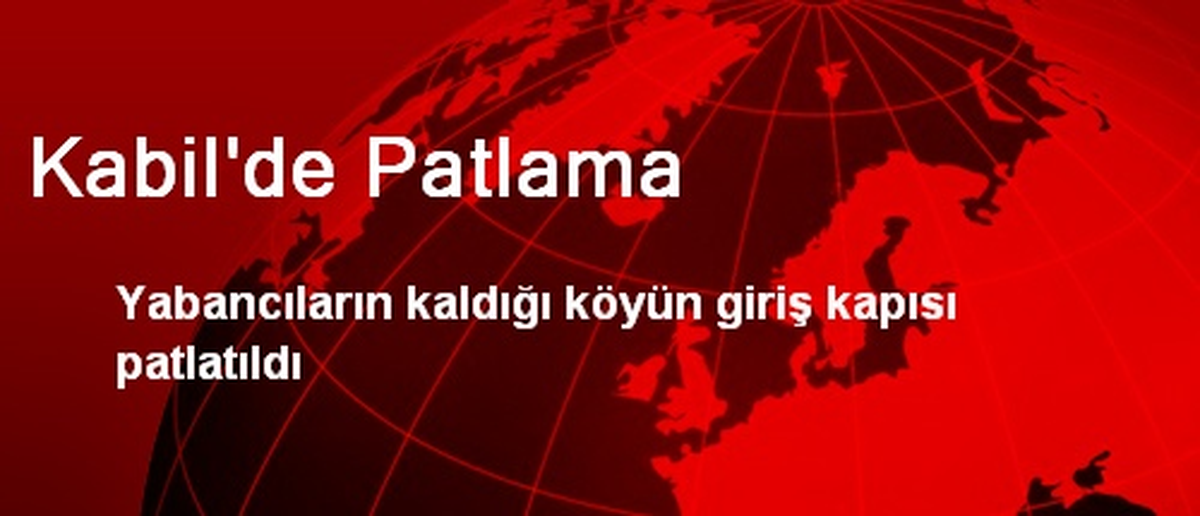 Kabil\'de Patlama