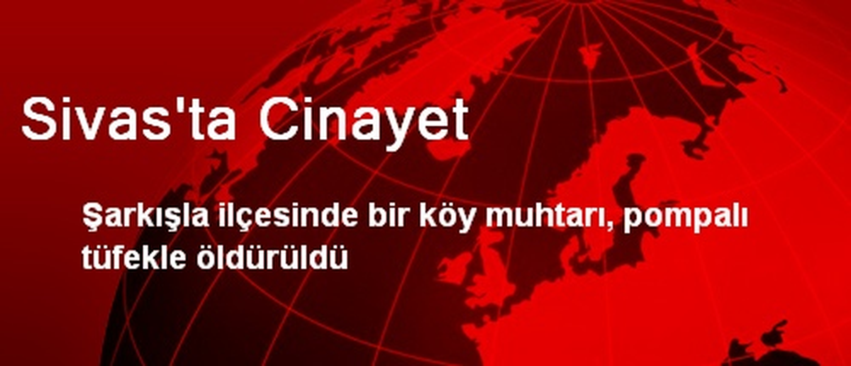 Sivas\'ta Cinayet
