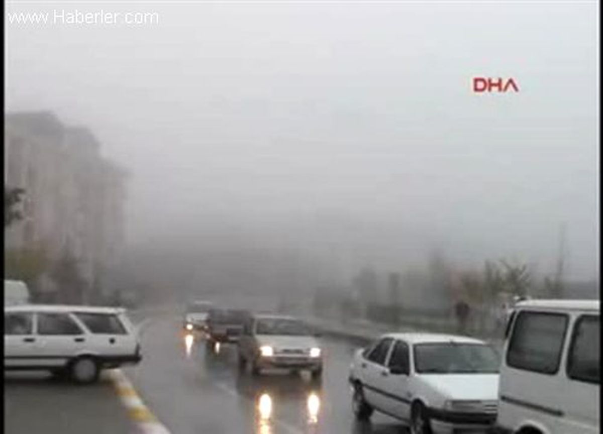Uşak\'ta Sis