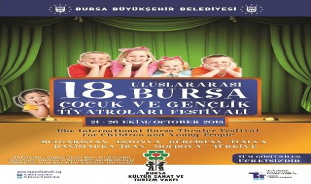 18. Uluslararası Bursa Çocuk ve Gençlik Tiyatroları Festivali