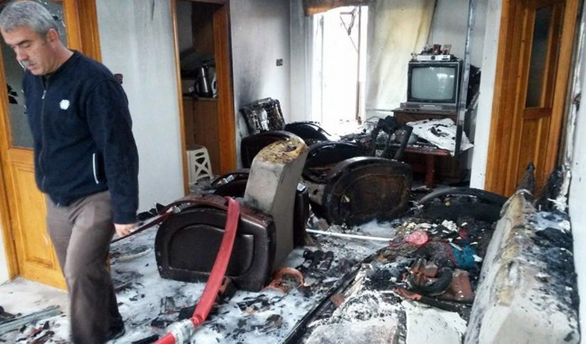 Akçakoca Ev Yangını