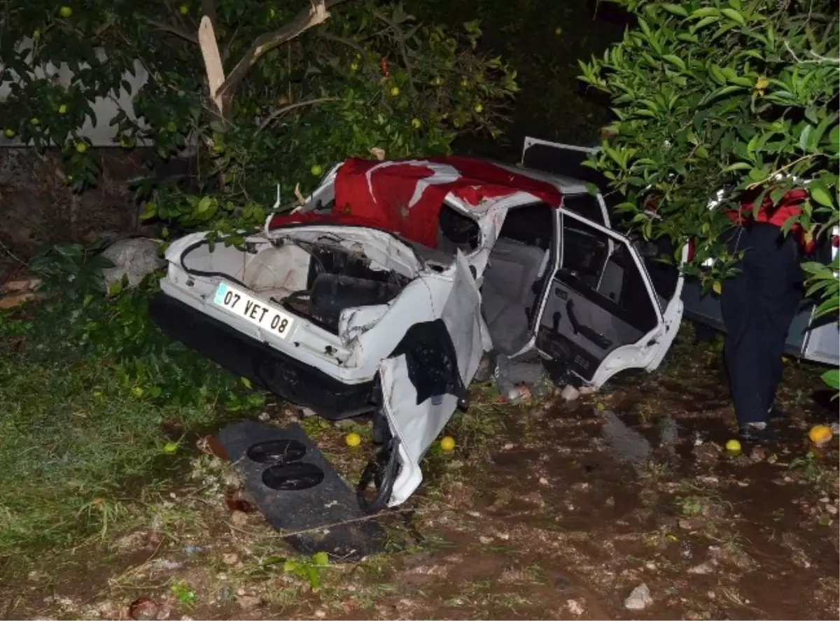 Antalya\'da Askerlik Öncesi Arabayla Gezinti, Ölüm Getirdi