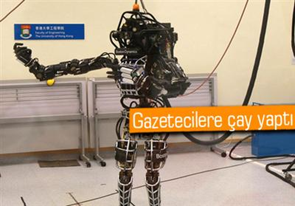 Çaycı Robot Görmüş Müydünüz?