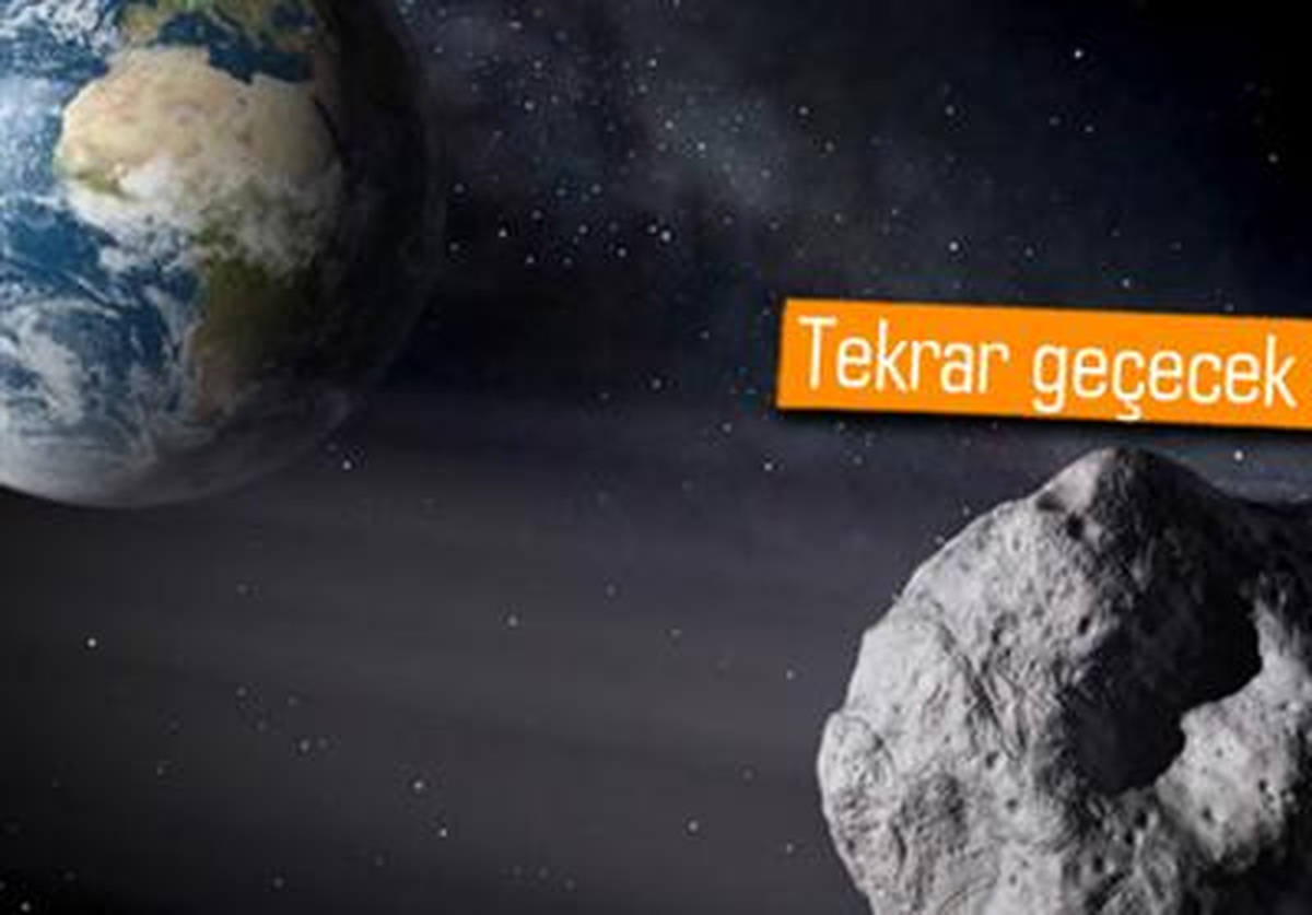 Dev Göktaşı Dünyayı Teğet Geçti