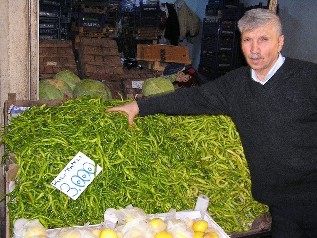 Domates, Biber ve Salatalık Aldı Başını Gitti