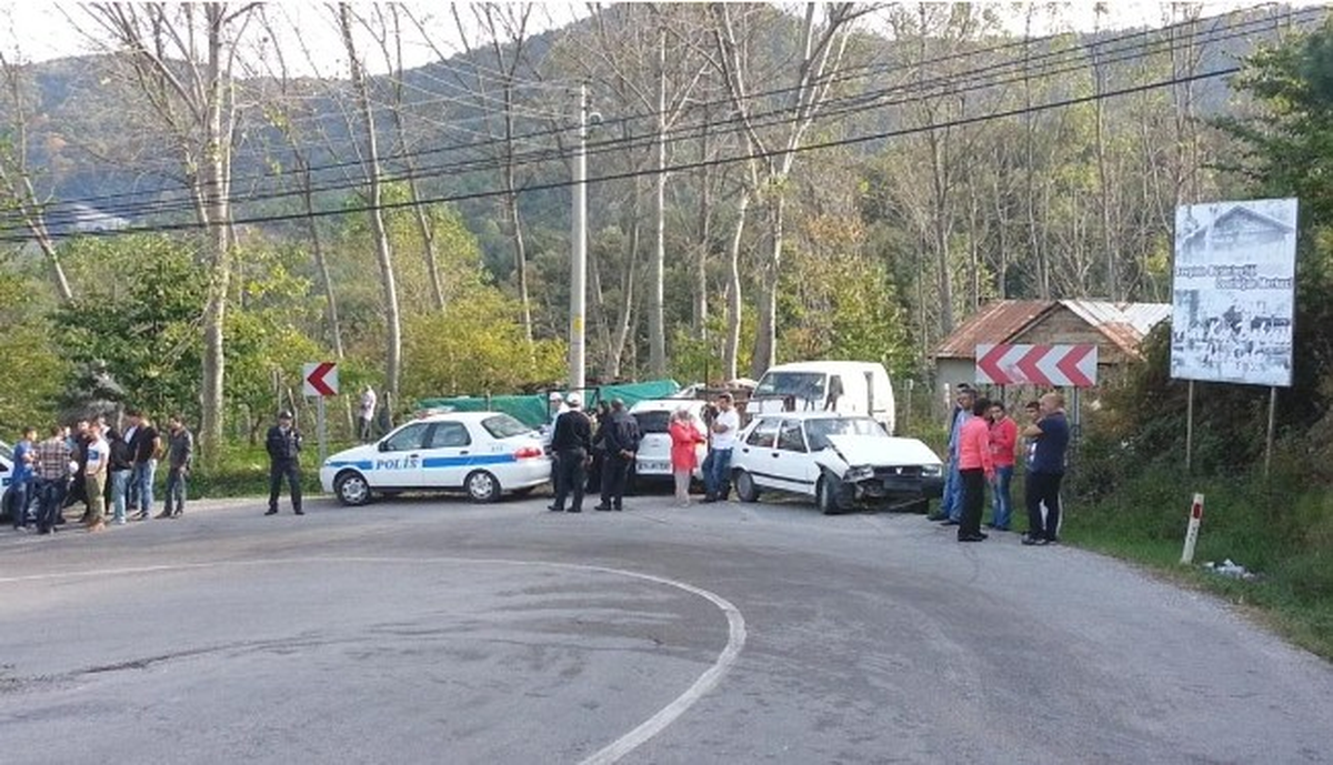 Bartın\'da Hava Yastığı Hayat Kurtardı