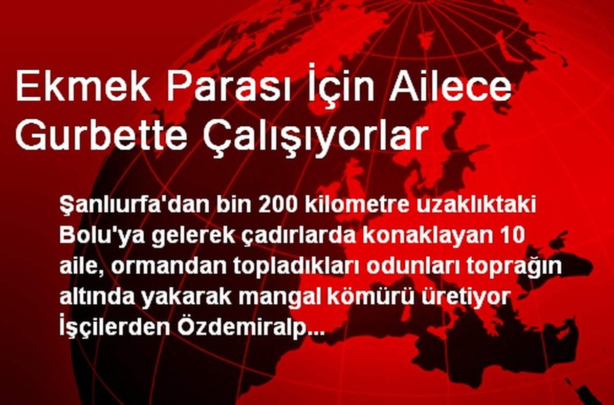 Ekmek Parası İçin Ailece Gurbette Çalışıyorlar