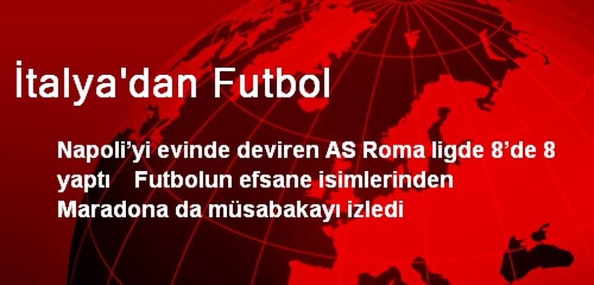 İtalya\'dan Futbol