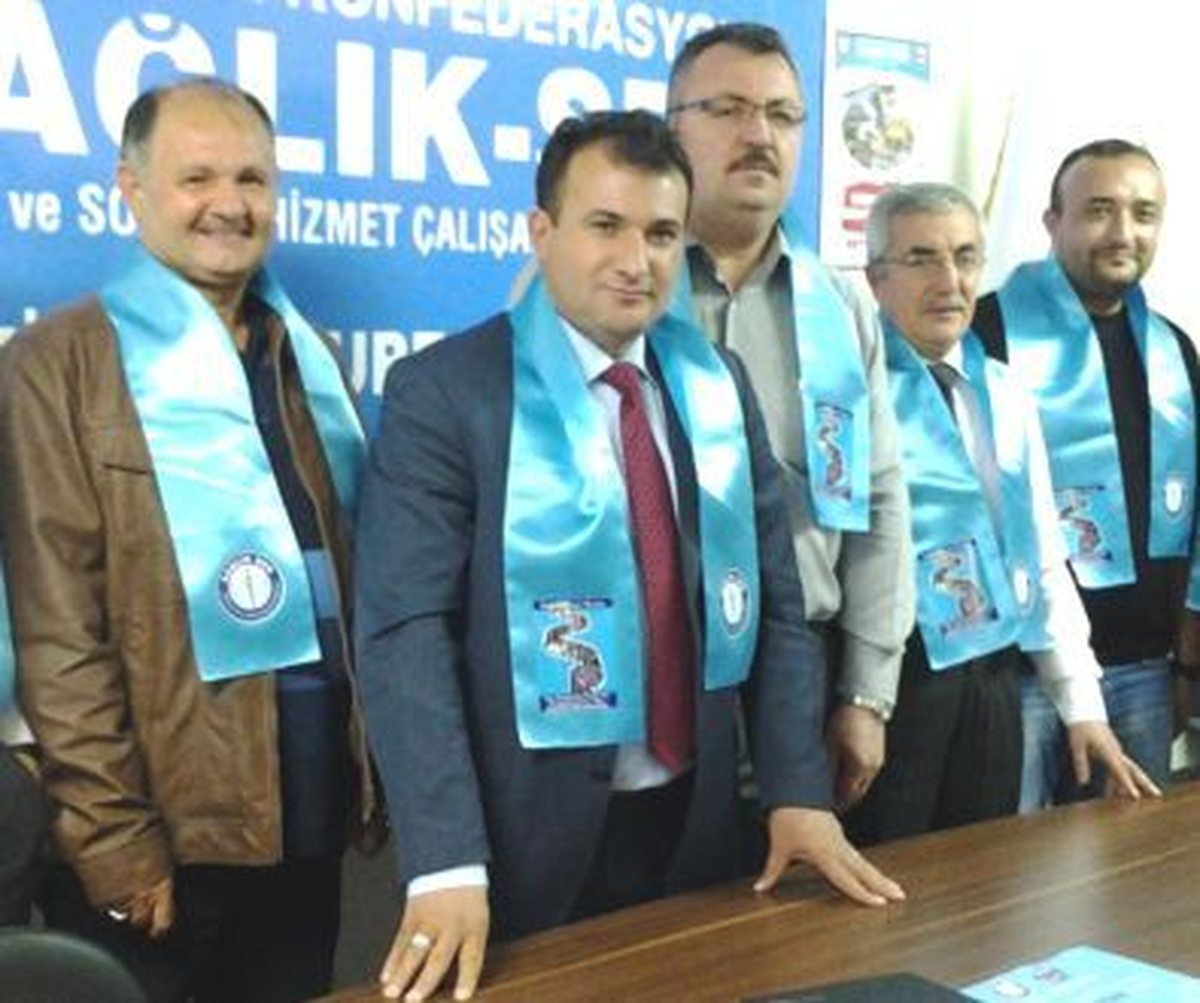 Sağlık Sen Şube Başkanı Tekin\'den Üyelerine Ziyaret
