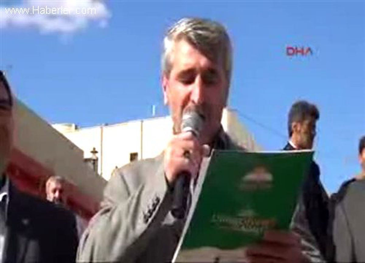 Şanlıurfa\'da Hür Dava Partisi\'nden Eylem