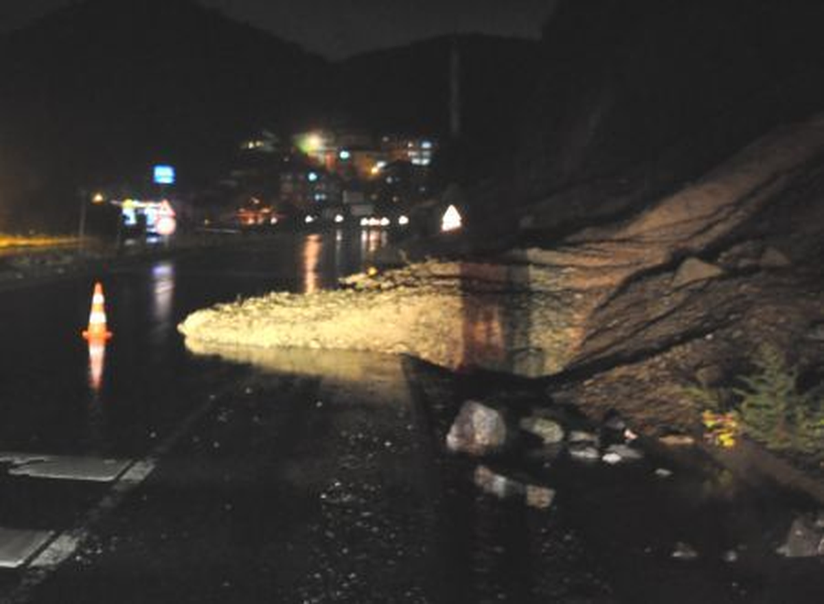 Zonguldak\'ta Heyelan