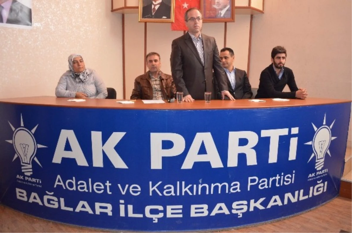 AK Parti Bağlar İlçe Danışma Meclis Toplantısı Düzenlendi