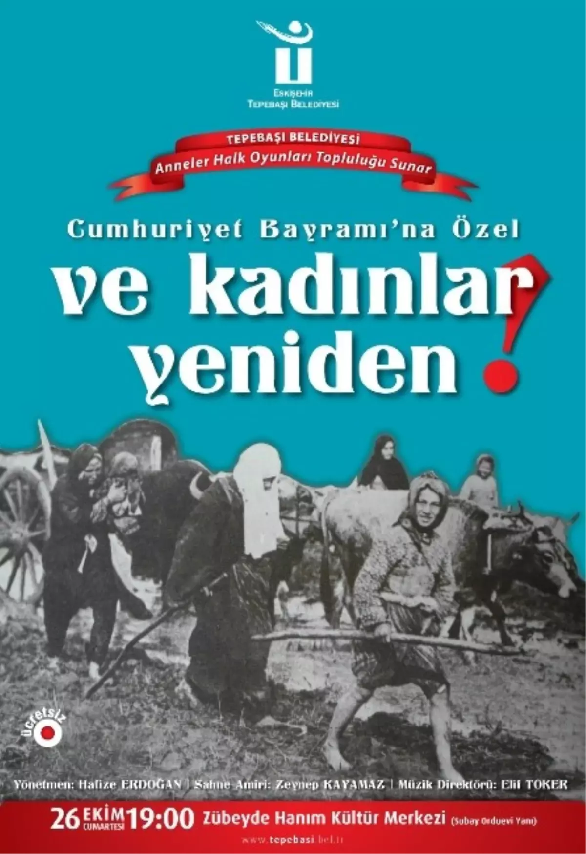 Eskişehir\'de \'Ve Kadınlar Yeniden\' Adlı Oyun Sahnelenecek