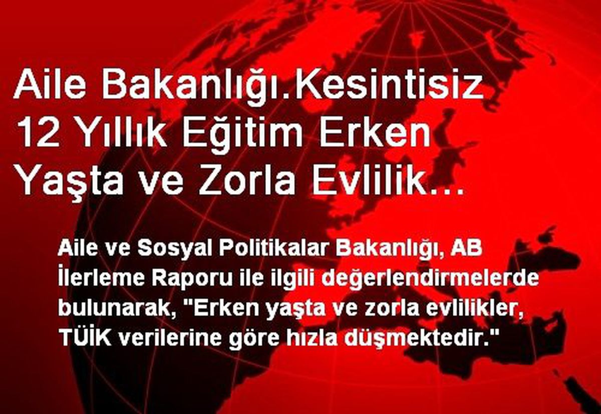 TÜİK Verilerine Göre, Erken Yaşta Evlilik Düşüyor