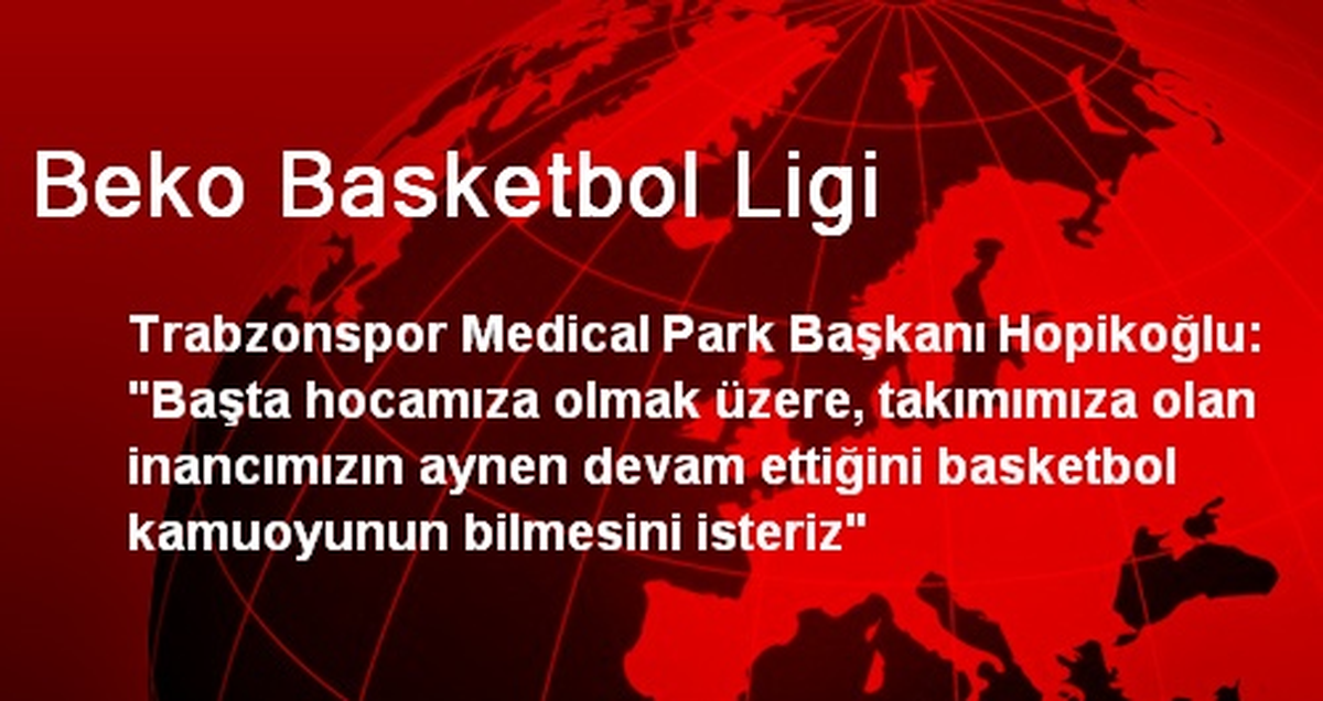 Beko Basketbol Ligi