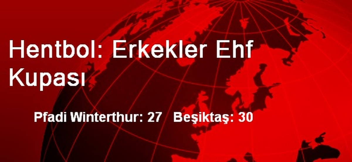 Hentbol: Erkekler Ehf Kupası