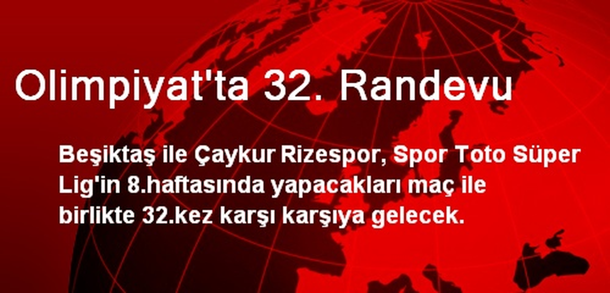 Olimpiyat\'ta 32. Randevu