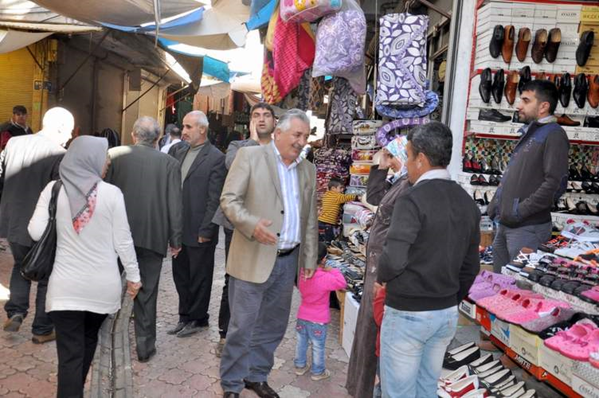 Sadak Helvacılar Çarşısını Ziyaret Etti