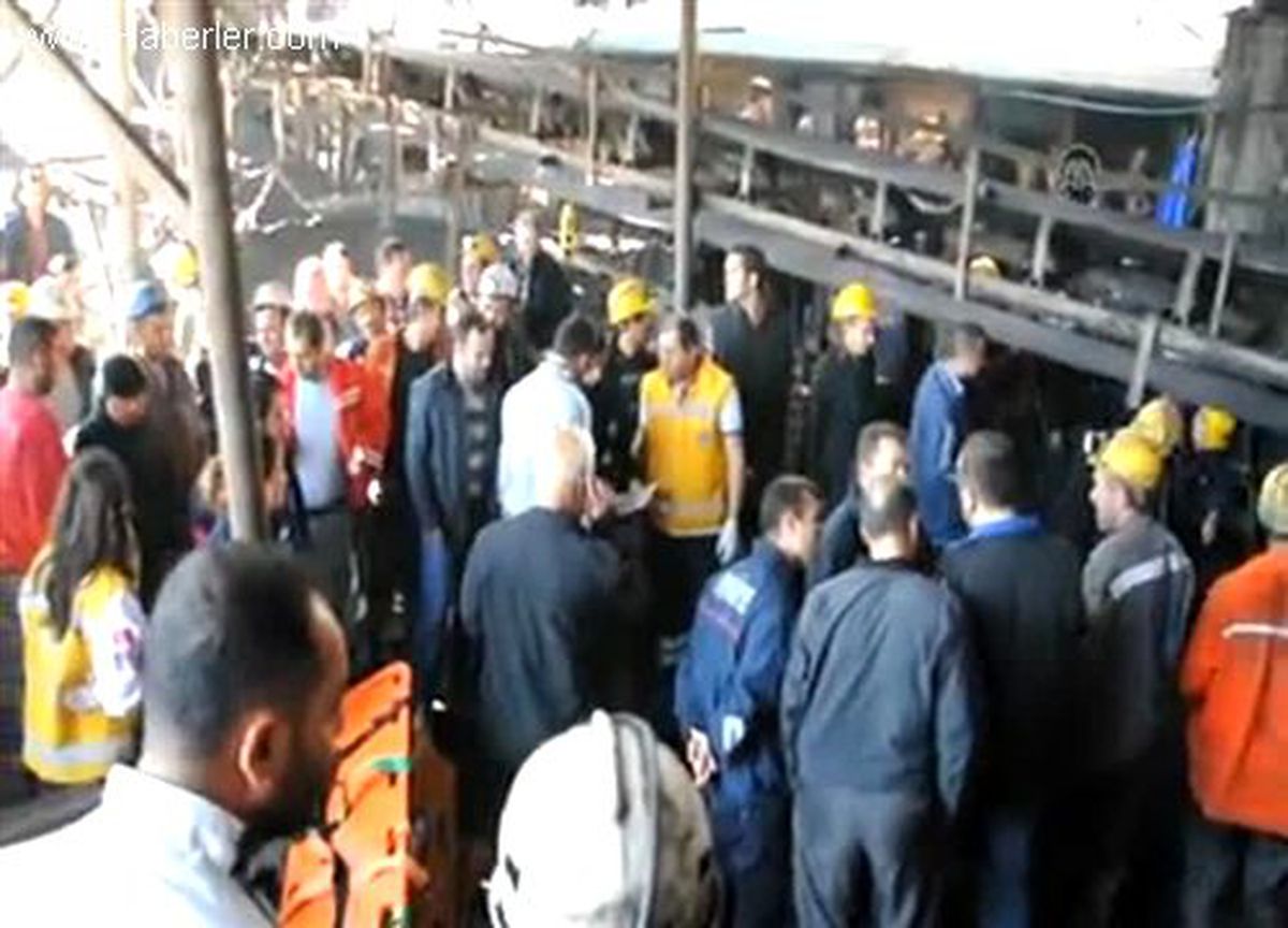 Soma\'da Kömür Madeninde Yangın