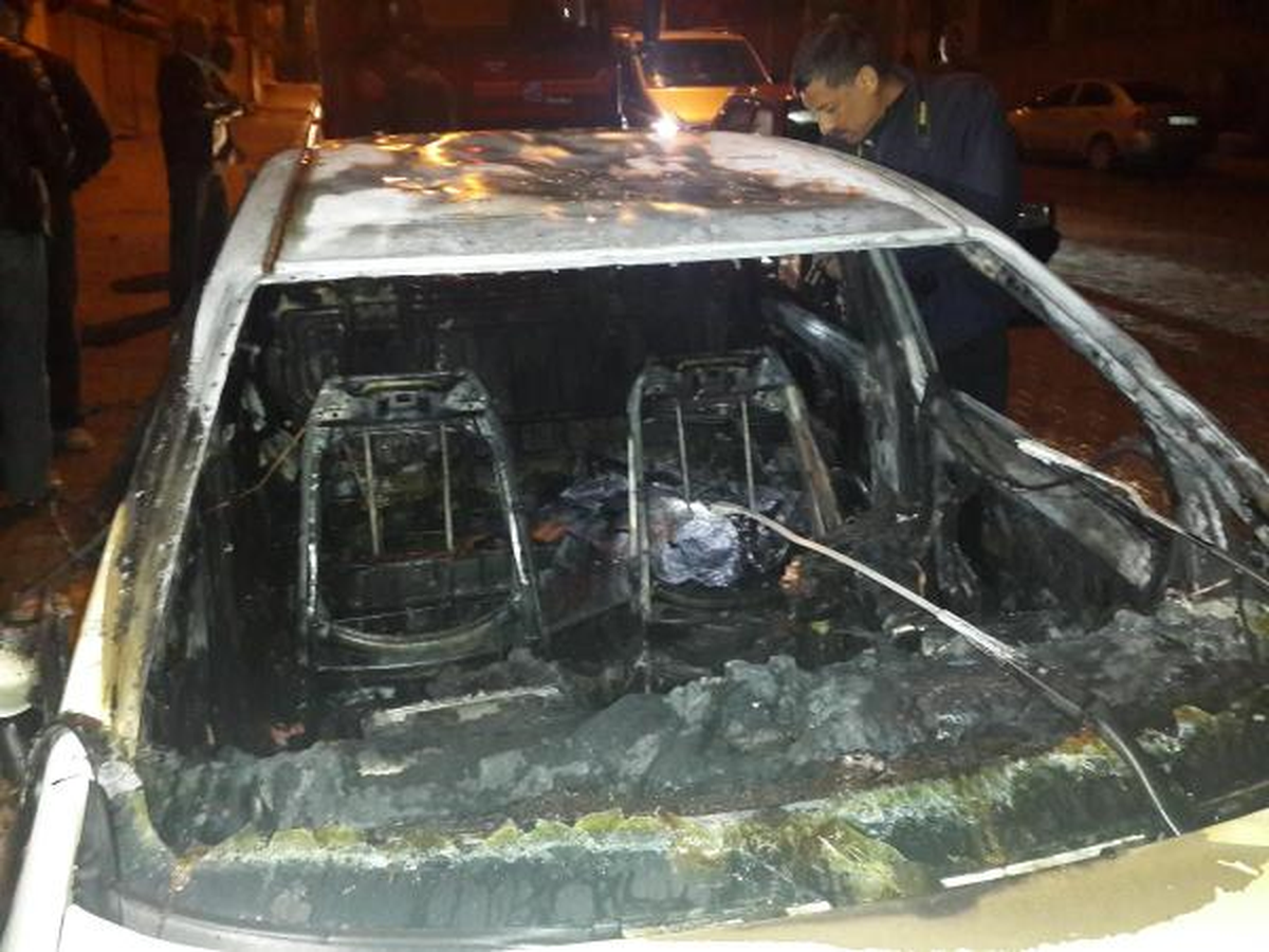 Şırnak\'ta Uzman Çavuşun Otomobiline Motolof Kokteyli Attılar