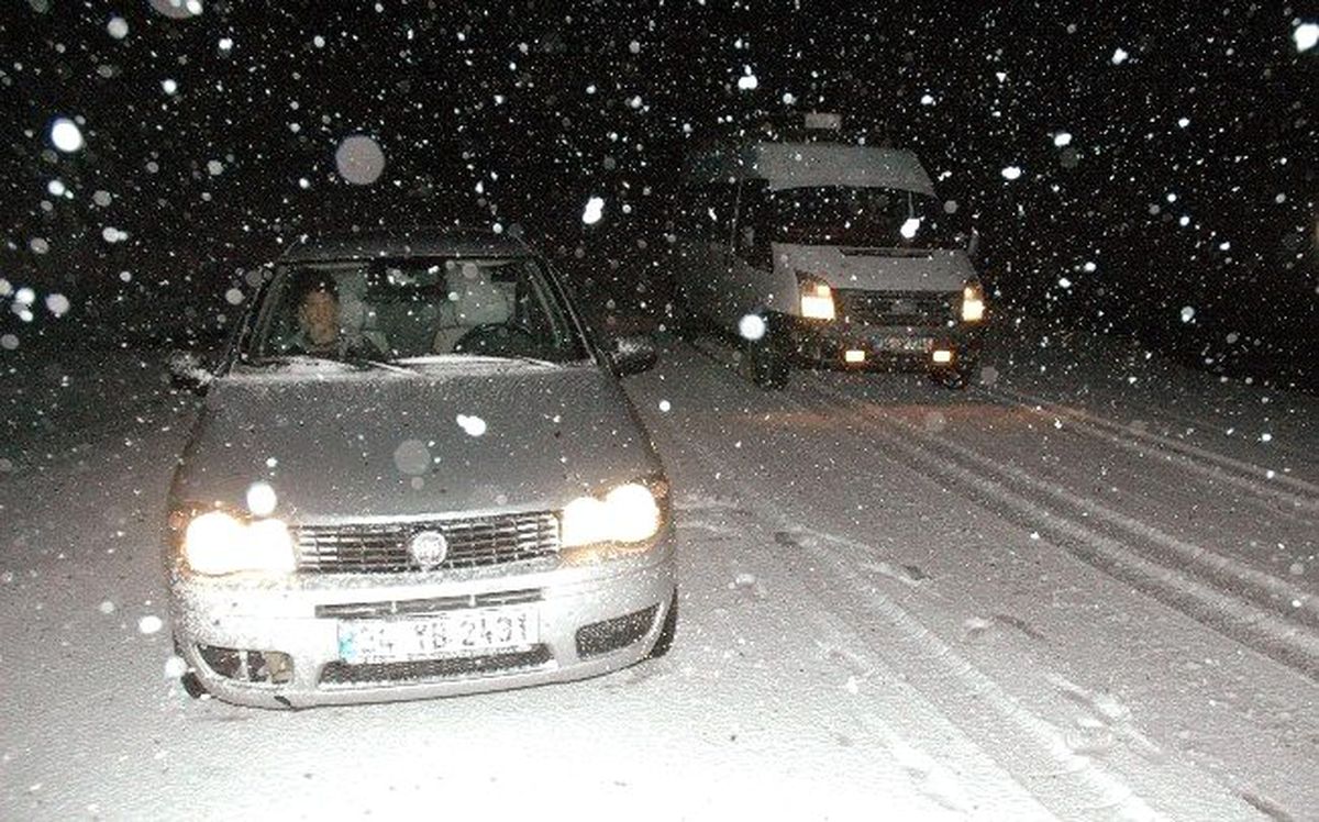 Van\'da Kar Yağışı